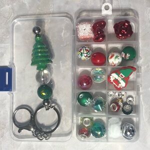 **SALE** Christmas Beaded keychain kit